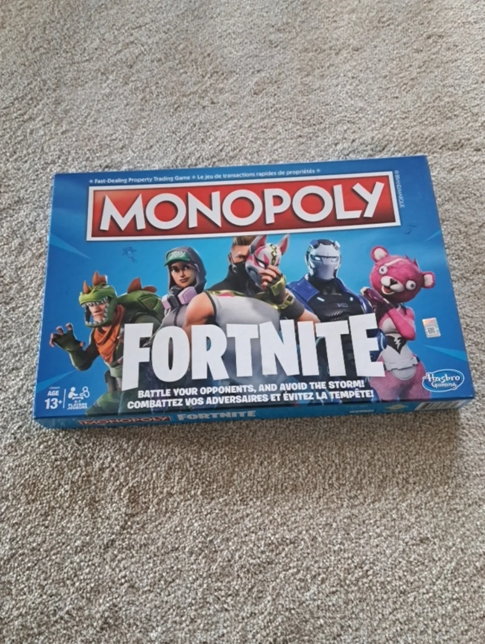 Monopoloy Fortnite Board Game Complete Game English French Edition Hasbro - Picture 11 of 11